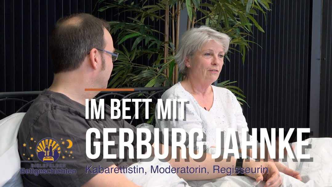 Kabarettistin Gerburg Jahnke zu Gast bei Oliver W. Schulte in den Bettgeschichten