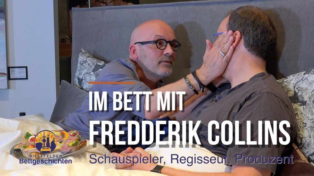 Filmschauspieler Fredderik Collins zu Gast bei Moderator Oliver W. Schulte