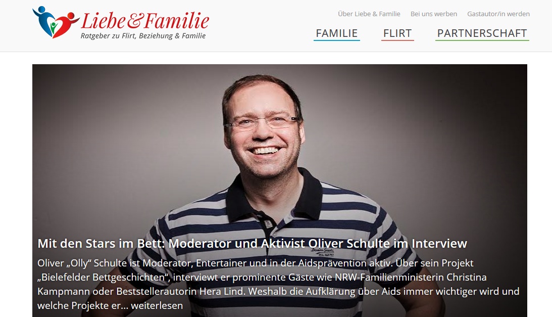 Interview mit mir auf dem Portal 