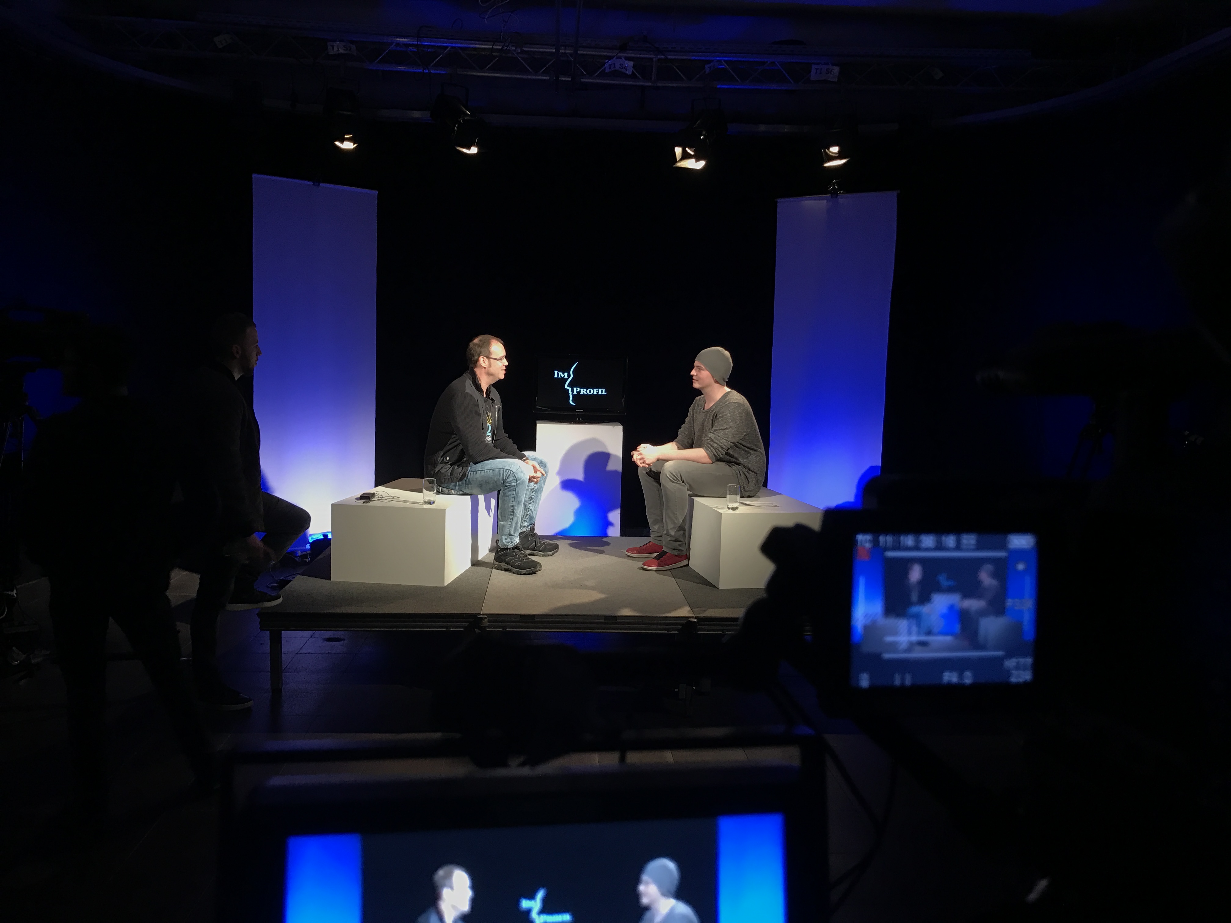 Interview mit mir bei Kanal21 für NRWision-TV
