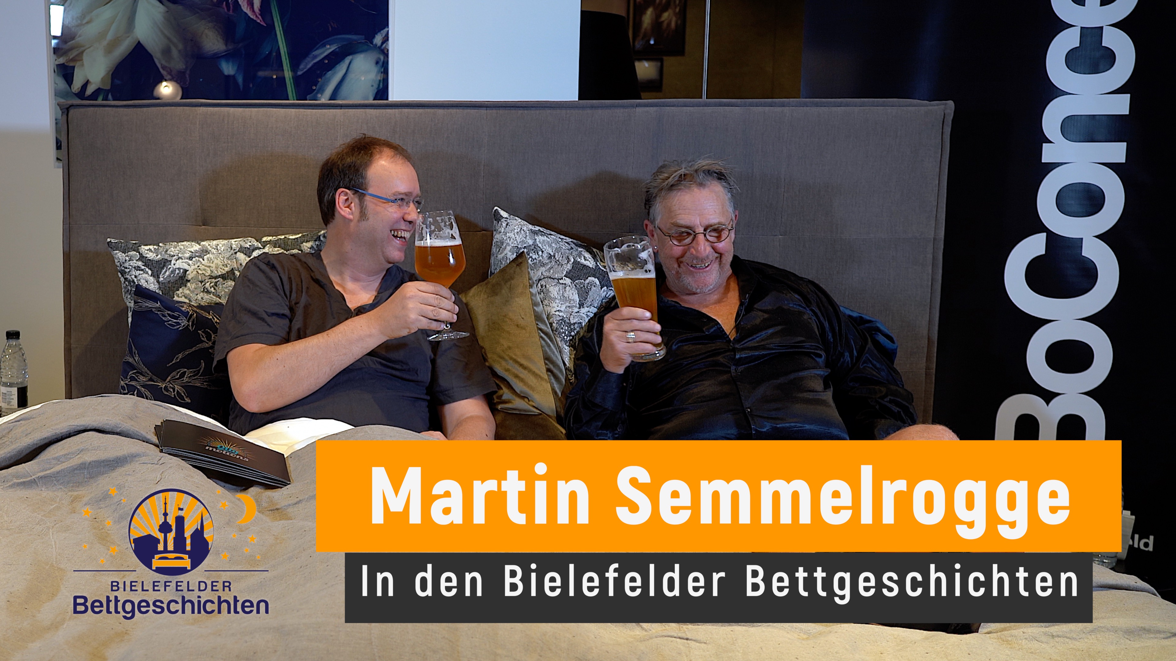 Martin Semmelrogge rappt, singt, tanzt und erzählt - Folge 24 der Bielefelder Bettgeschichten ist da!
