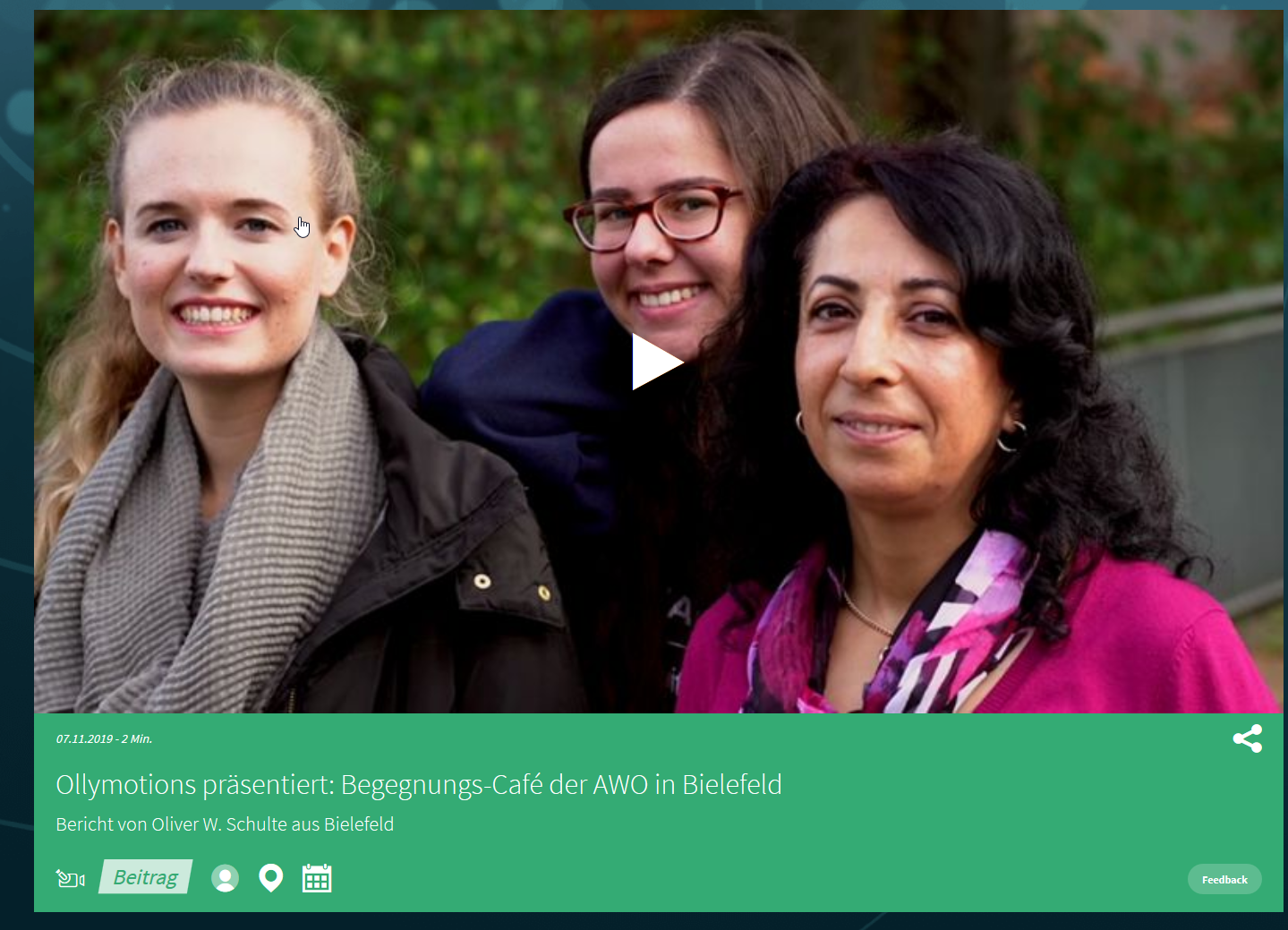 Premiere im TV: AWO Begegnungscafe aus der Reihe 